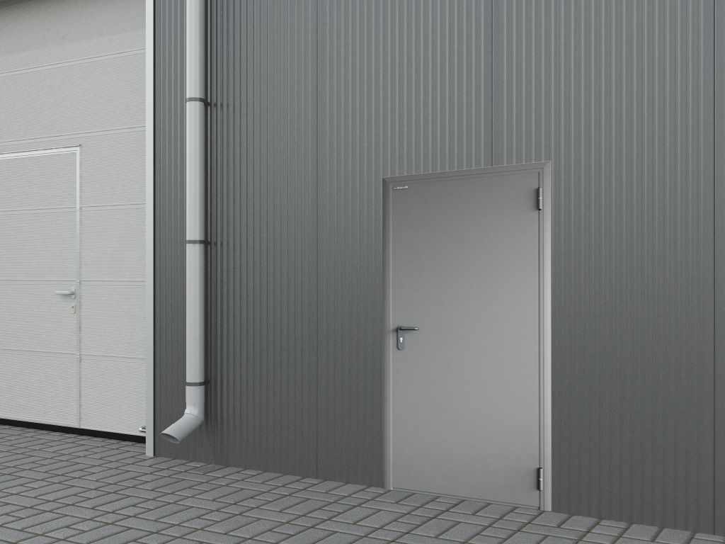Технические двери одностворчатые 19