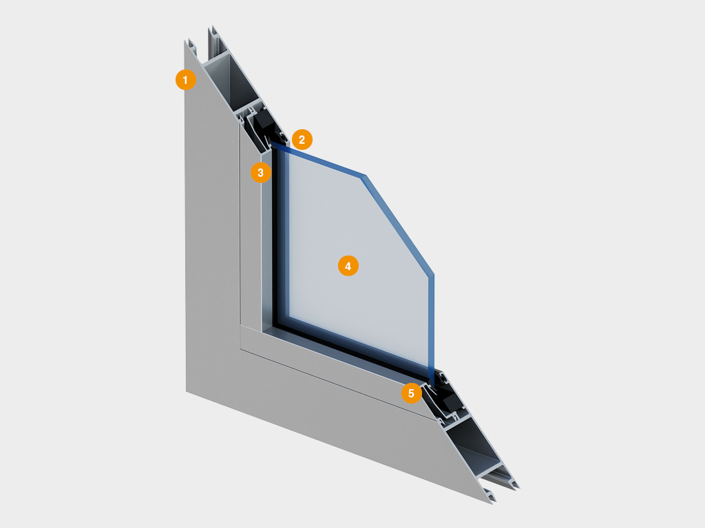 Комплект автоматической раздвижной двери (одна подвижная лайтстворка и фрамуга сверху) для привода AD-SP 4