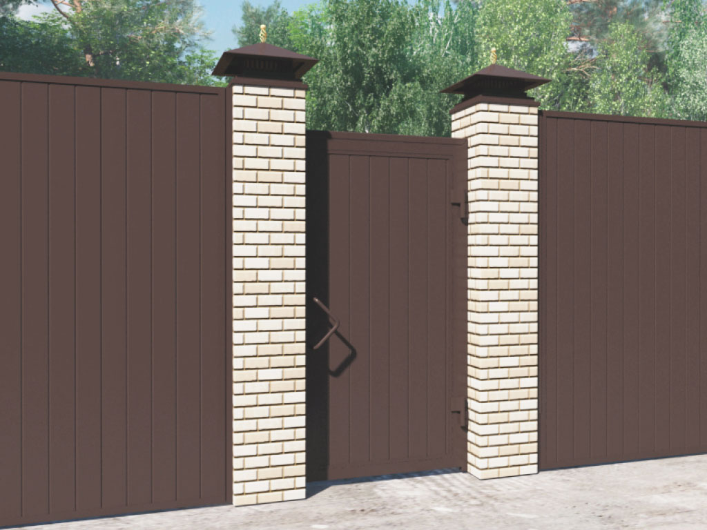 Калитки для забора купить в Донецке 